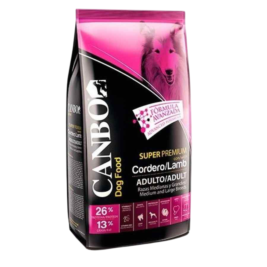 Canbo Adulto Cordero Razas Med/Gran Alimento Seco Perro